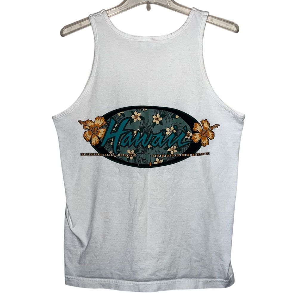 Vintage AAA Hawaii Tank Top Cotton Size Large